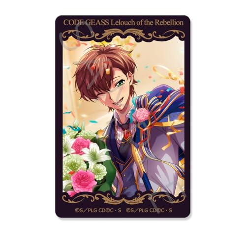 Code Geass: Lelouch of the Rebellion" 4th Clear Card Sticker A [10 Trading Types] 10-Piece Box