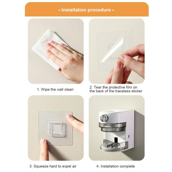 Wall Mounted Automatic Toothpaste Dispenser Adjustable Volume Easy to Install Universal Rechargeable
