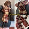 Christmas series new red atmosphere scarf collection women's winter wind advanced autumn and winter warm scarf