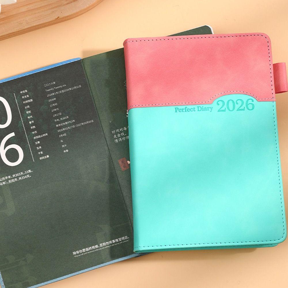 English 2026 Schedule Planner Notepad Thick Paper To-do List Notebook Stationery