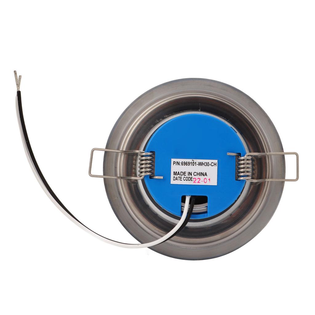 3.5in RV Ceiling Light LED Interior Dome Lamp Warm White 365LM 3000K IP66 Waterproof for Yacht Motor