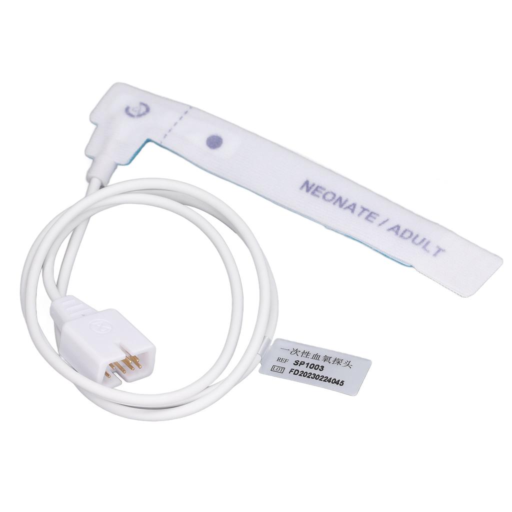 Neonatal Adult Spo2 Sensor for Mindray Disposable 0.9m Cable 7P Opening High Accuracy Adhesive Tape Oximeter Probe