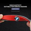 YAMHS1 4pcs Rubber Bumper Strip Car Door Anti-Collision Emblem Sticker For bmw e46 e39 e90 e60 e30 f10 f11 f20 f30 g20 g30 x1 x3 x5 z4