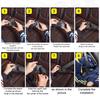 Metal Seat Belt Adjuster Safety Easy to Use Fits Adults Kids Seat Belt Adjuster for Improved Comfort
