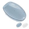 Washboard Basin Washboard for Hand Washing Clothes Clear PET Multi Functional Laundry Washboard Basin for Pants Towels Socks