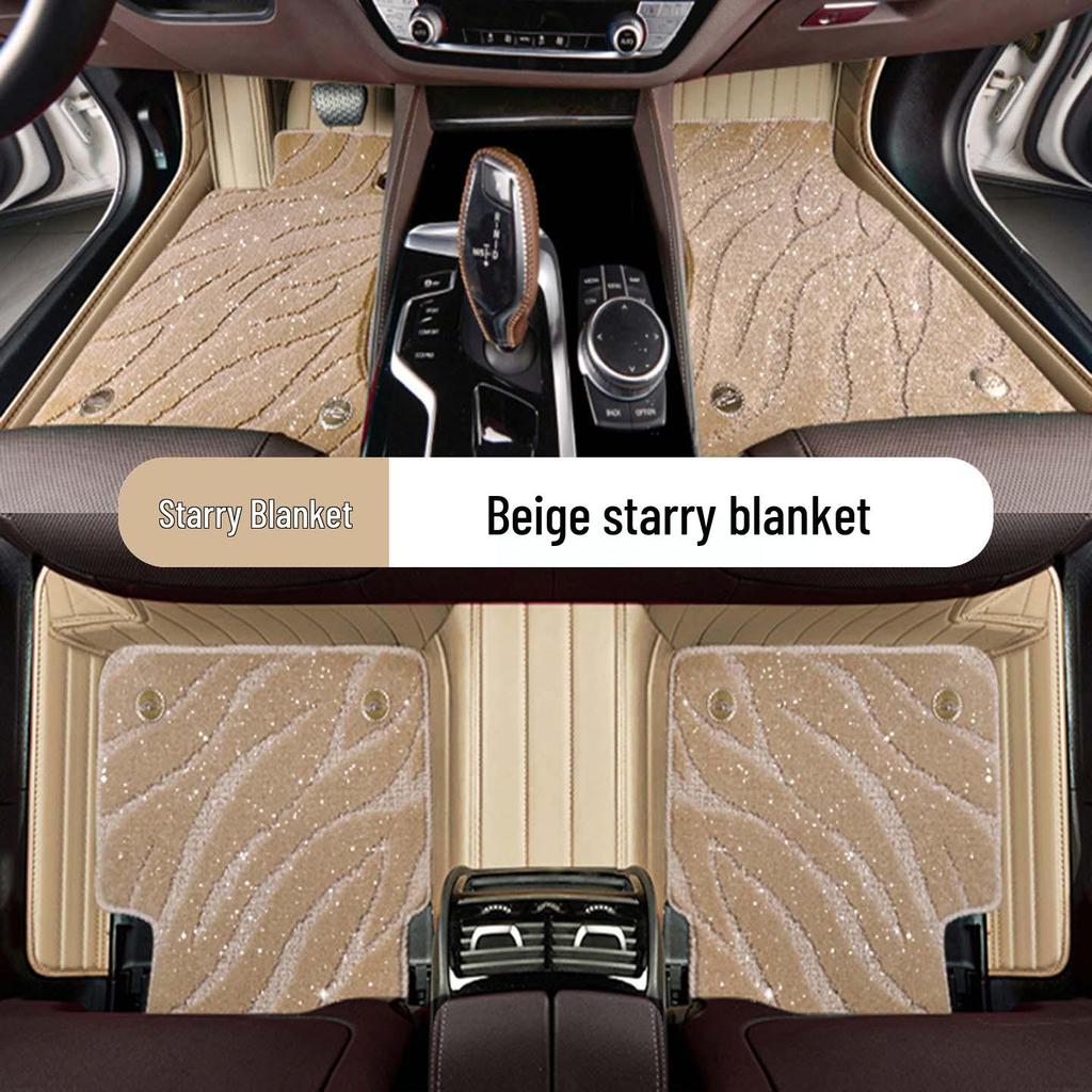 Premium Leather Floor Mats for Jaguar XFL/XEL/F-PACE - Car Interior Upgrade