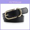 Elegant Pu Leather Womens Belt With Alloy Buckle For Daily Casual And Work Outfits