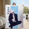 Comfort Warm Soft Plush Blanket Suitable for Sofa Living G-Gojo Room S-Satoru Office Bedroom Travel Anime Manga Flannel Gift