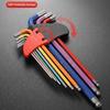 1.5mm To 10mm Hex Key Set Precision L Wrench Kit Durable Hexagon Spanner Set  For Automotive