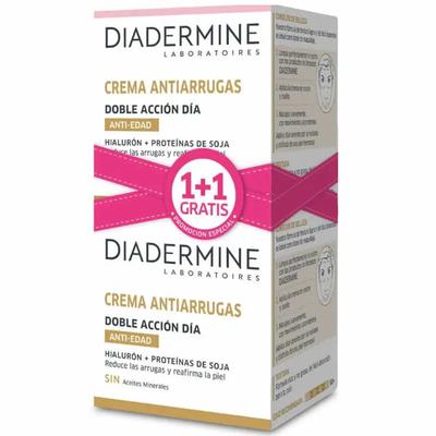 Diadermine Double Action Anti-Falten-Tagescreme 50 ml Set 2 Stück