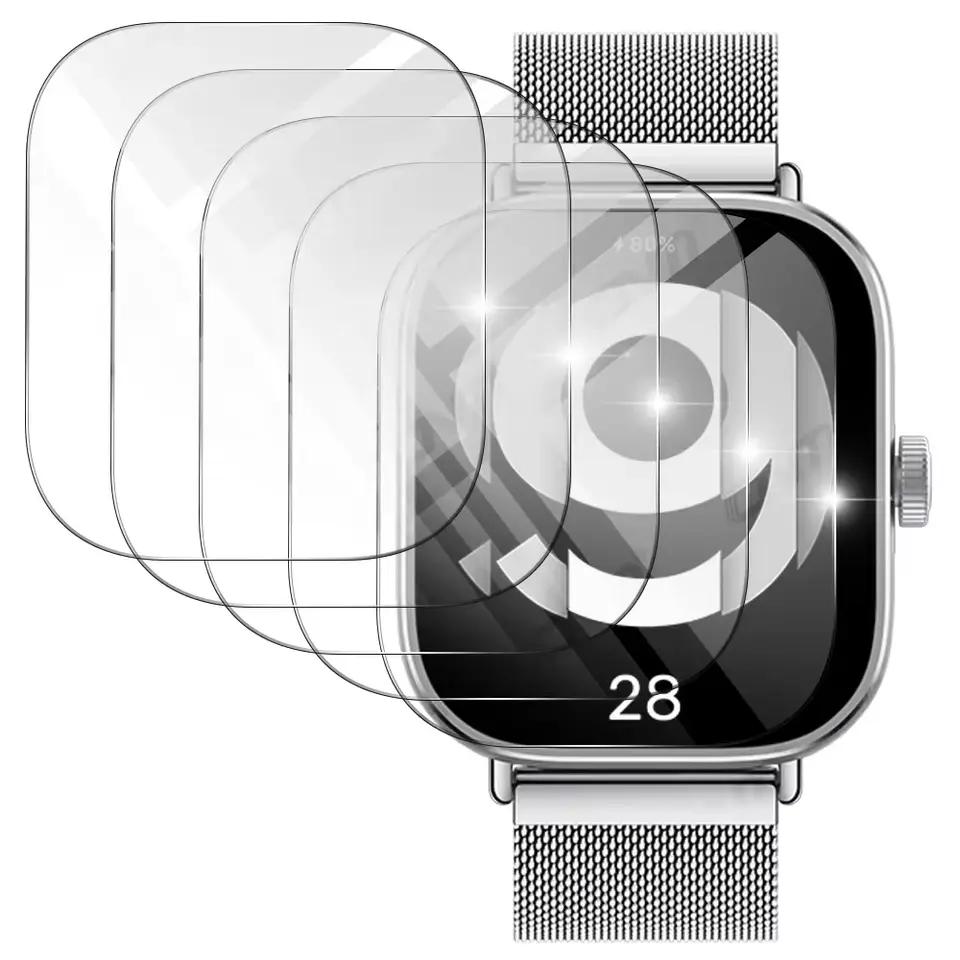 Tempered Glass for Xiaomi Redmi Watch 5 3 Active Lite Smart Watch Screen Protector Anti-Scratch Mi Redmi Watch 4 Prottiecve Film