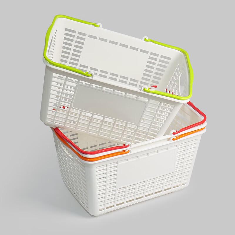 Thickened Plastic Handheld Shopping Basket