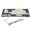Gaming Keyboard RGB LED Backlight Mechanical Waterproof Compact 96 Keys USB Membrane Keyboard for Desktop Computer PC