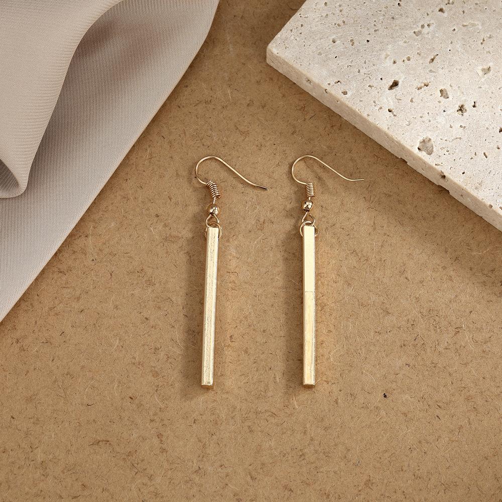 Earrings, Stylish And Minimalist Geometric Earrings, Long Earrings, For