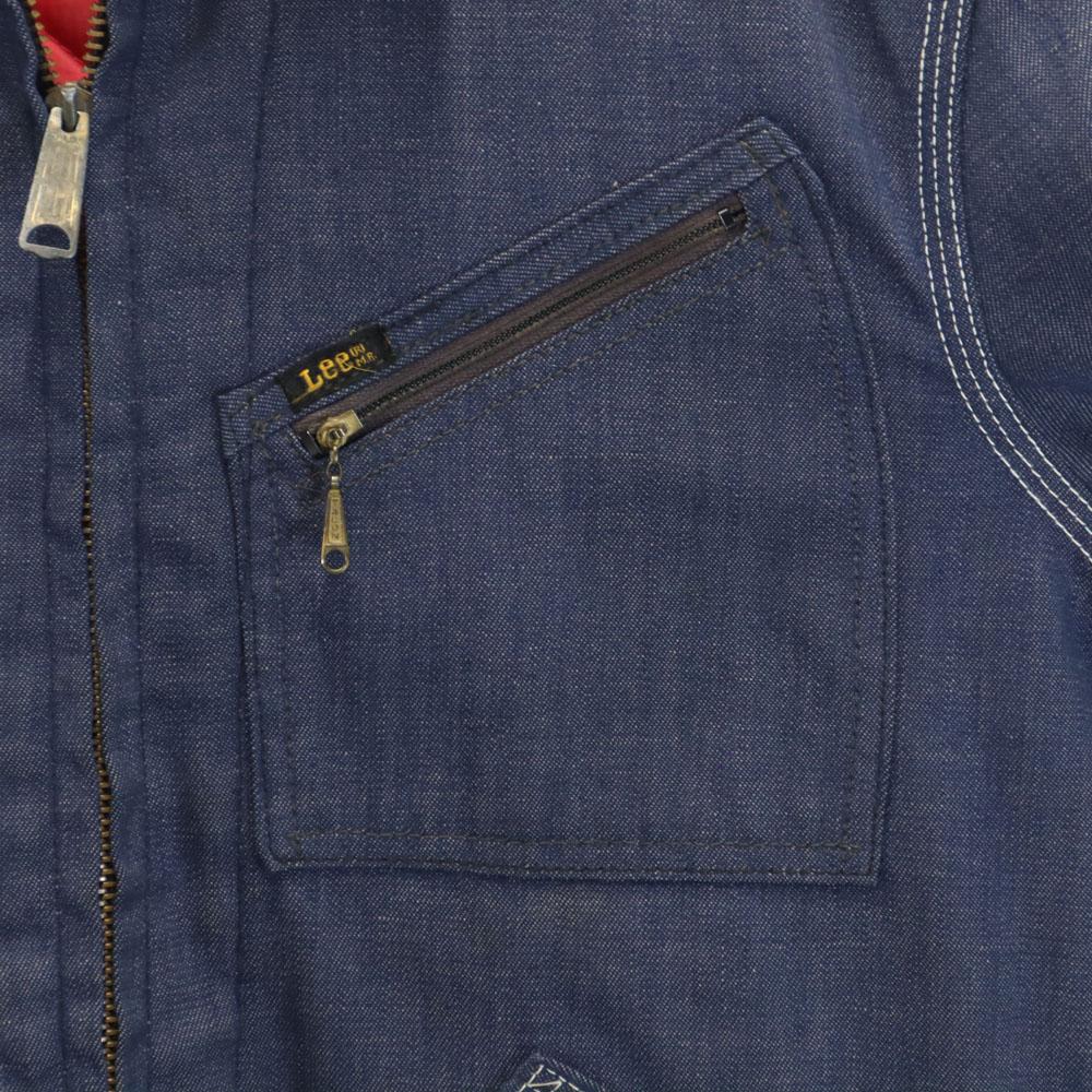 Lee 70s USA made vintage 91B Denim Jacket Indigo Quilted Denim Jacket Men's Used