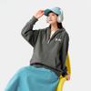 Li-Ning Sports Lifestyle Series Letter American Retro Minimalist Trendy Zipper Hoodie Comfortable Breathable Versatile Loose Sweatshirt AWDV391-4