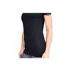 Under Armour Seamless Training Sports T-Shirt Women Tops Black 1351604-001