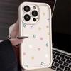 Small Flowers Pattern Phone Case For iPhone 16e 16 15 Pro Max 16 14 Plus 13 12 11 Pro Max 7 8 Shockproof Soft TPU Silicone Cover