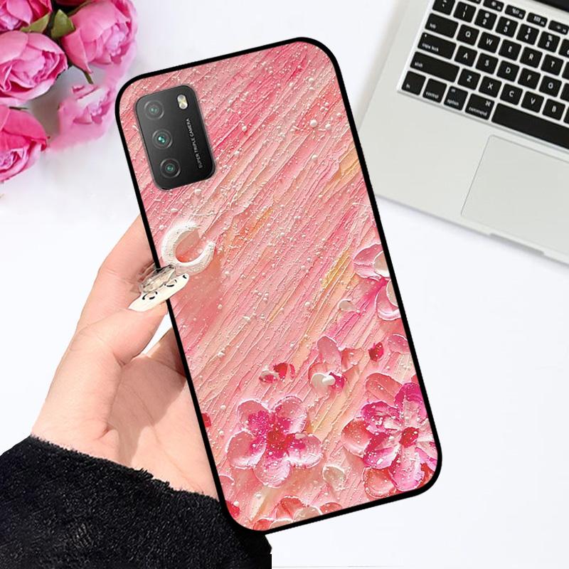 For Xiaomi Poco M3 4G Case M2010J19CG Shockproof Soft Silicone TPU Phone Cover For Poco M3 Pro 5G M2103K19PG Coque Funda Cartoon