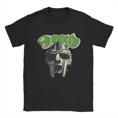 Madvillain Singer Mf Dooms Madlib T-Shirts Men Leisure Pure Cotton Tees Crewneck Short Sleeve T Shirt 5XL Clothes