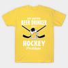 New Fashion Men T Shirt Just Another Beer Drinker With A Hockey Problem Print Short Sleeve Tops Tees Casual