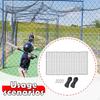 Baseball Softball Backstop Net Ball Basketball Portable Netting Multipurpose Hitting