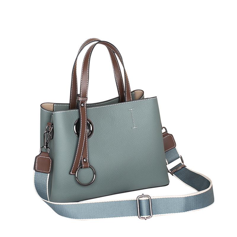 Genuine Leather Women's Versatile Crossbody Shoulder Bag, Top Grain Cowhide Handbag 2023