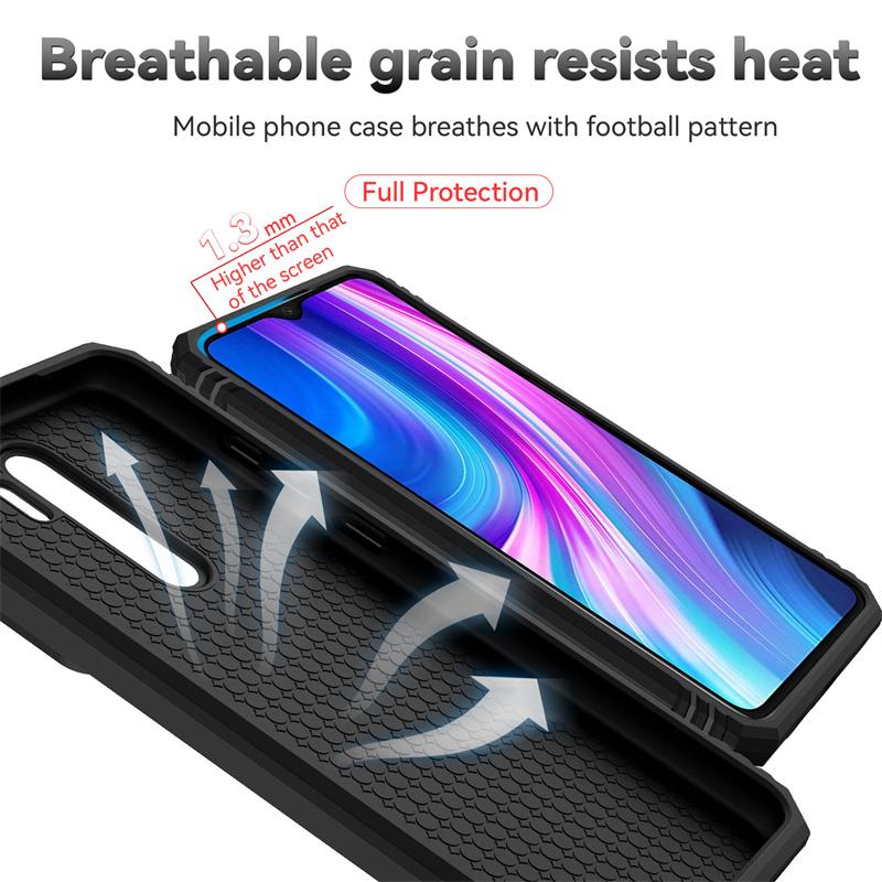Pro pouzdro Xiaomi Redmi Note 8 Pro Posuvný kryt objektivu fotoaparátu Ochranné pouzdro pro Redmy Note 8 Pro 8Pro Note8pro Pancéřovaný kroužkový držák Zadní kryt