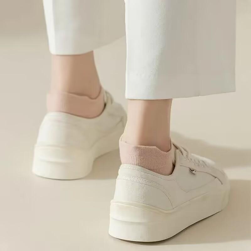 1 Pairs Women Socks Casual Breathable High Quality Ankle Sock Summer Low Cut Cotton Thin Short Elastic Sox Calcetines