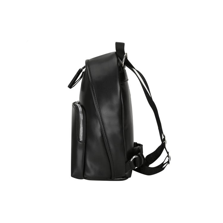 New MLB Polyester With PU Backpack Shoulder Bag, Crossbody Bag Regular Unisex Black 32BGP4941-50L