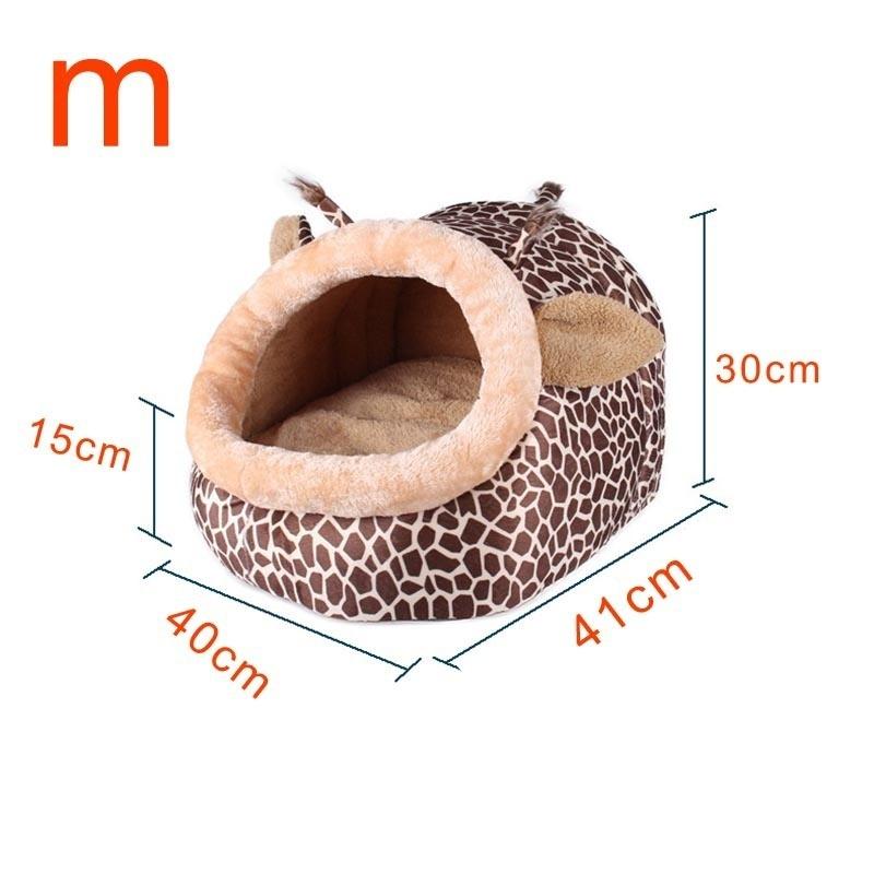 

Мягкая кровать для питомца, собаки, кошки, домик, будка, собачка, щенок, теплая подушка, корзина, гнездо, коврик внутри M