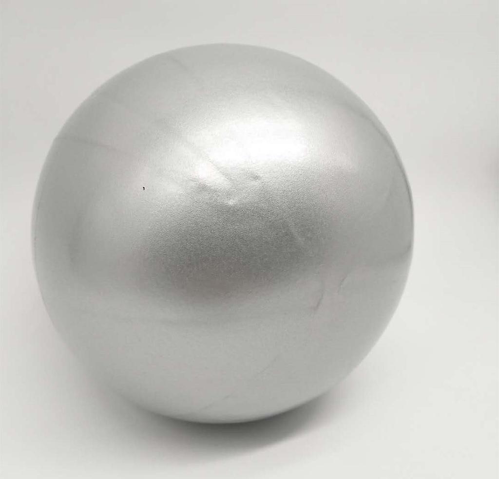 Frosted Mini Yoga Ball 25cm | Wheat Straw Pilates Inflatable Gymnastics Fitness Ball