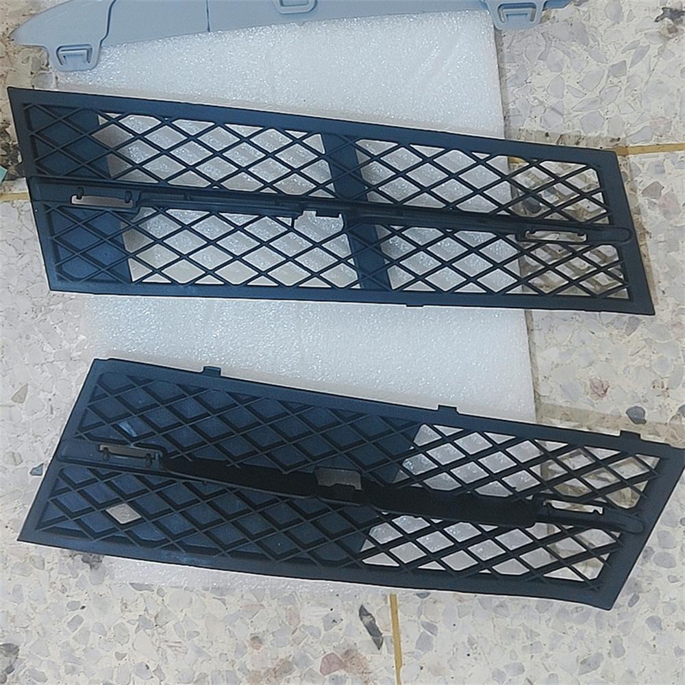 For 2010-2013 BMW 5 F10 F11 Front Lower Bumper Grille W/ Strips Kit 51117231860