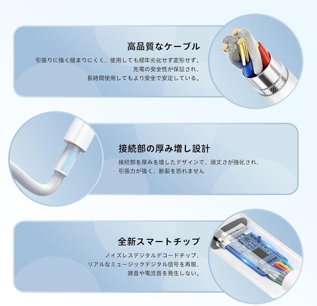 Earphone Jack Converter New TOMPOL Earphone Supports Earphones While Fast Music Sound Compatible with Devices such as iPhone 2-in-1 [2026 Design]