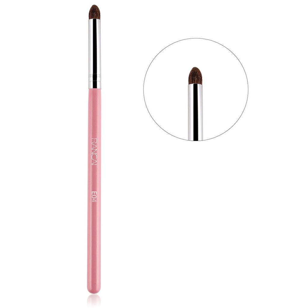 Tragbarer reiner Pferdehaar Lidschatten Verblenderpinsel - Große weiche Borste für Augen-Make-up