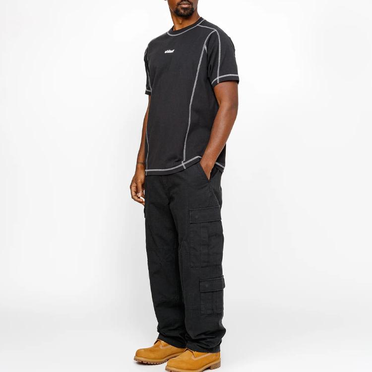 Stussy Bavlněný svetr s kulatým výstřihem Wave 1140347