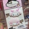 1Pair Kawaii Sanrio Hairpin Sweet Cartoon Flocking Hello Kitty Kuromi Bangs Side Clip Girls Cute Hair Accessory Gifts