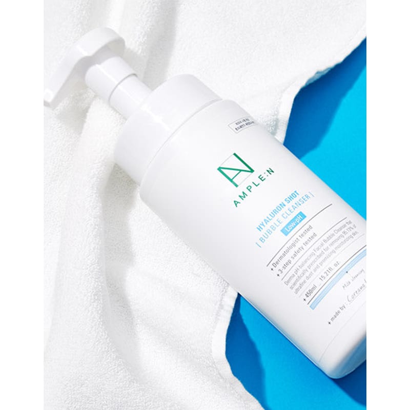 Hyaluronic Shot Low-Stimulation Bubble Cleanser 450ml