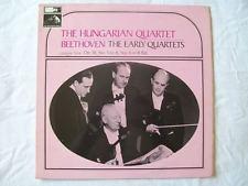 

LP Record HUNGARIAN QUARTET, LUDWIG VAN BEETH - The Early Quartets Vol. 3: Op. 18, HQS1157 His Master s Vo 1966 UK Classical Used
