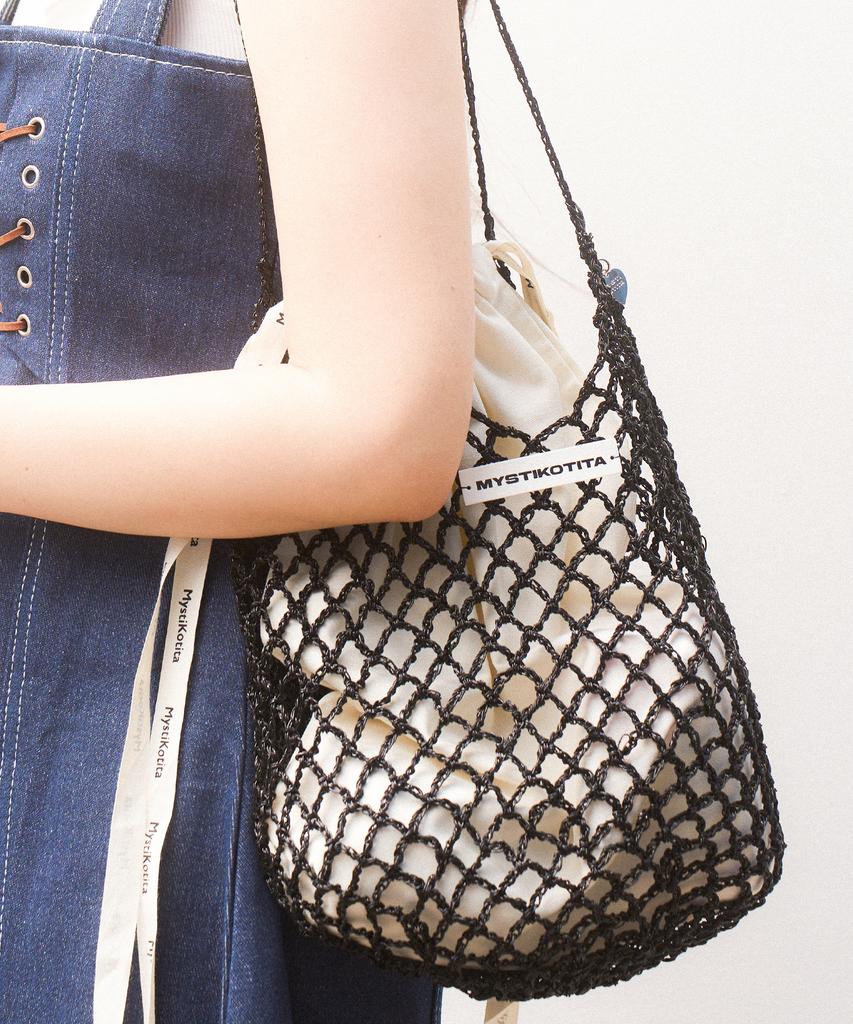 Mystikotita Lina Hug Metal Net Bag - 2 Colors