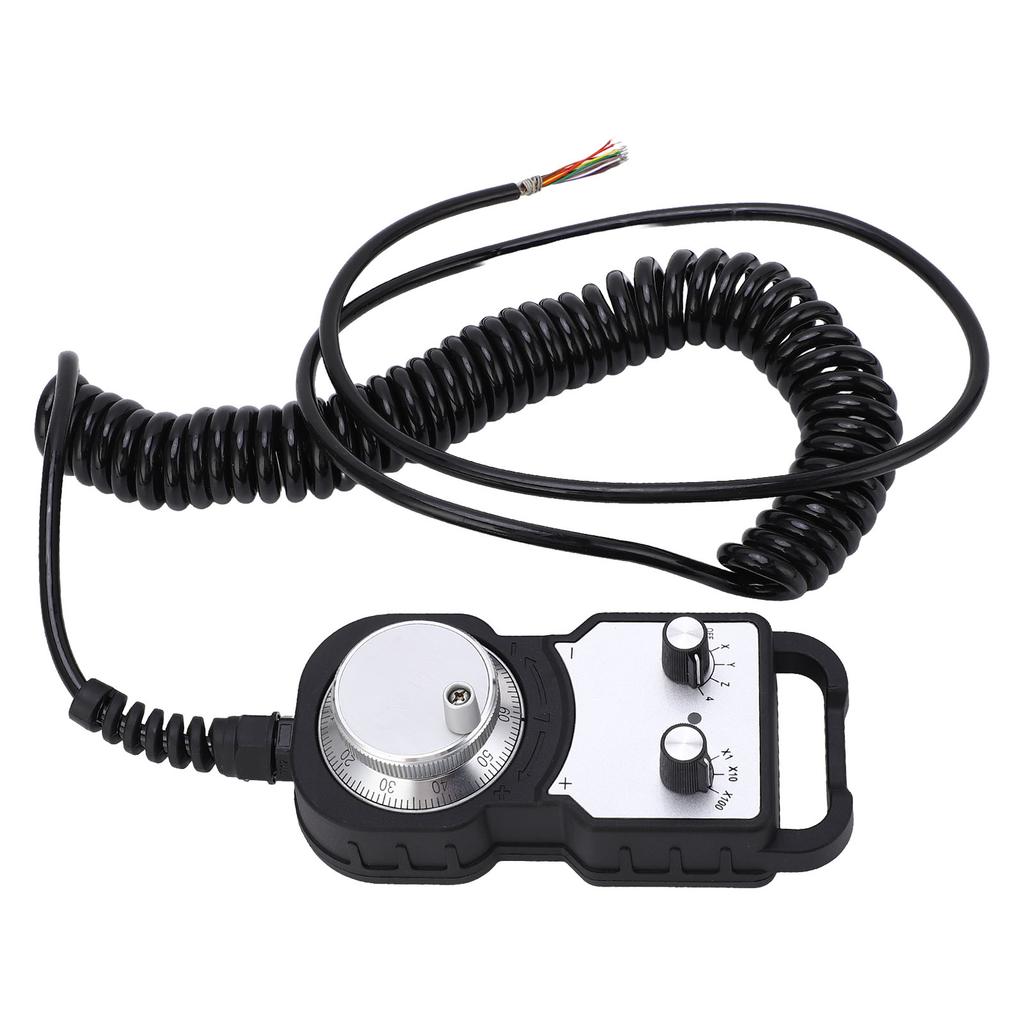 CNC Handwheel Controller 100PPR Universal 4 Axes 3 Level for Siemens Router Engraving Milling Lathe