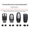 2026 Hot Soft ASB Car Smart Key Case Cover For qwer114 A6 A7 A8 E-tron Q5 Q8 C8 D5 Auto Styling Protection Shell Holder Accessories
