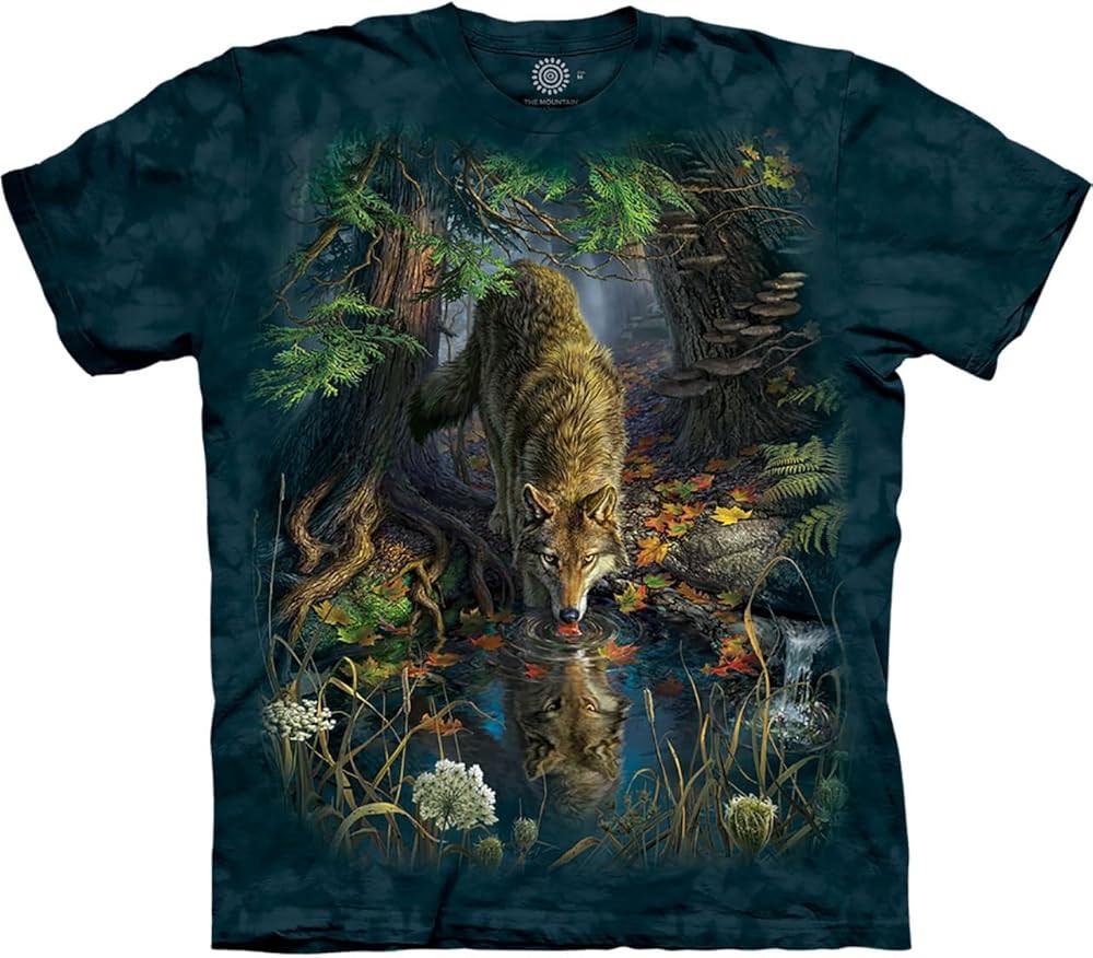Men039;s Enchanted Wolf Pool T-Shirt Unisex T-Shirt XXXXL