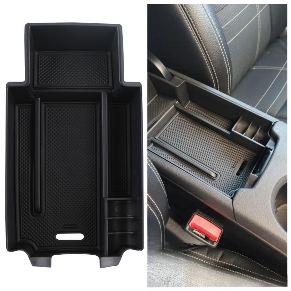 

Для Mercedes Benz GLA X156 A B Class W176 W246 MB A180 B200 GLA250 AMG Автомобильный подлокотник центральной консоли Ящик для хранения Мелкие вещи Упаковка чёрный