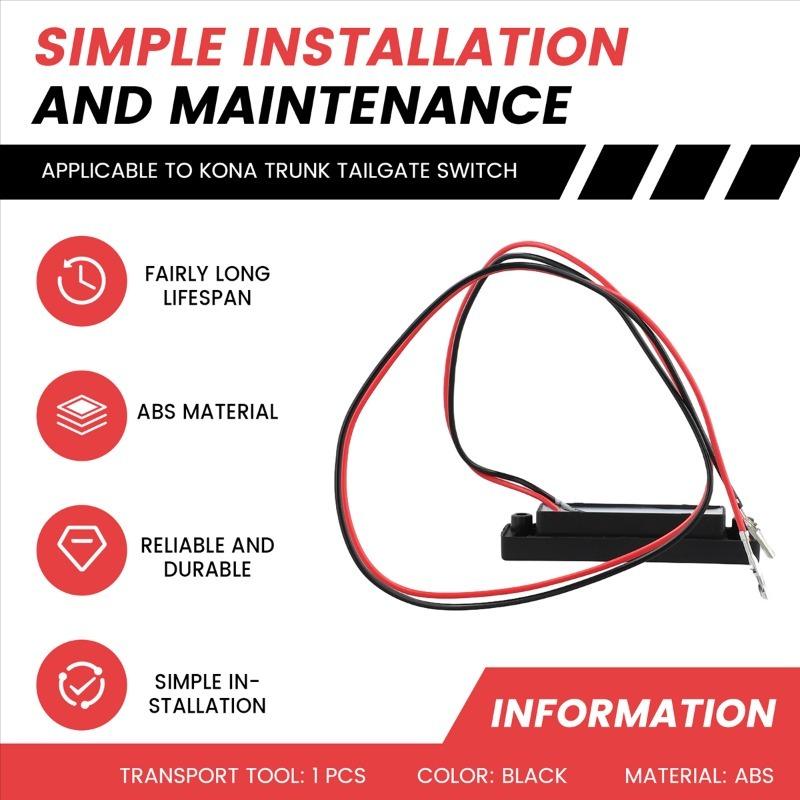 OEM 81260J9000 81260-J9000 Rear Trunk Lock Boot Release Switch Trunk Switch Tailgate Opening Button For Hyundai Kona  -