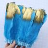 1 Meter Soaked Goose Feather Decorative Ribbon Natural Swan Feather Decorative Wedding Dress Feather Dyeing 15-20Cm