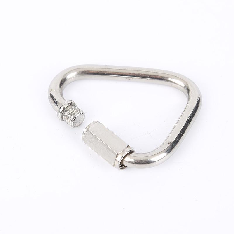 304 Stainless Steel Triangle Quick Link Climbing Buckle