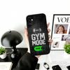 Gym Moode On Phone Case For Samsung Galaxy A73,A72,A71,A70,A53,A52,A51,Soft Silicone Black Cover