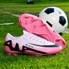 Big Soccer Shoes for Size Male Artificial Grass Training TF/FG Outdoor Activity Sports Football Boots Childrens Football Shoes Indoor Futsal