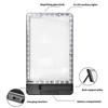 Magnifying Glass 4times Magnifier with Adjustable Brightness LED Light and Stand Suitable for Elderly Detailed Viewing